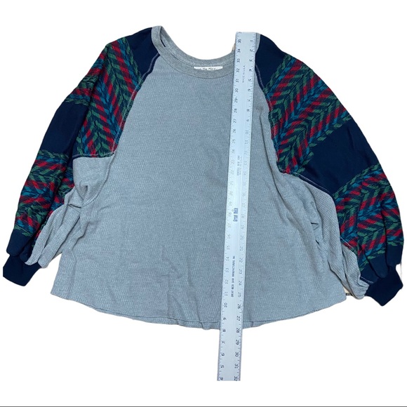 Free People Southwestern Sea Combo Top Bohemian - Picture 6 of 13